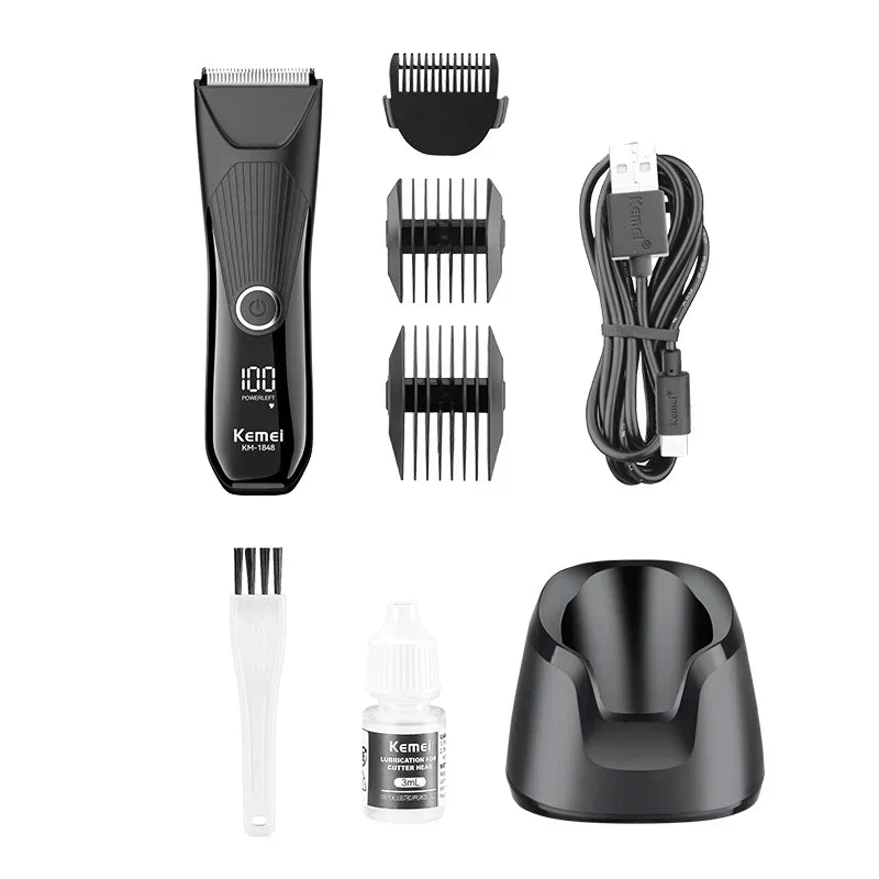 Kemei KM-1848 Waterproof Electric Body Shaver