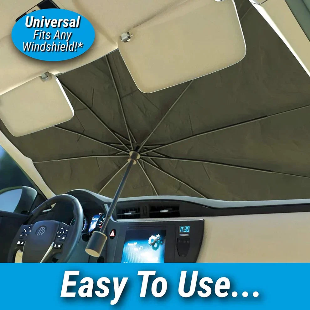 Car Windshield Sun Shade  - UV Protection & Heat Blocker