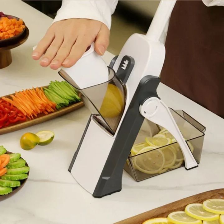 Safe Mandoline Slicer - Multi Vegetable Chopper