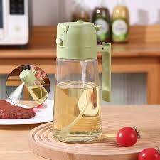2-in-1 Glass Oil Dispenser and Sprayer