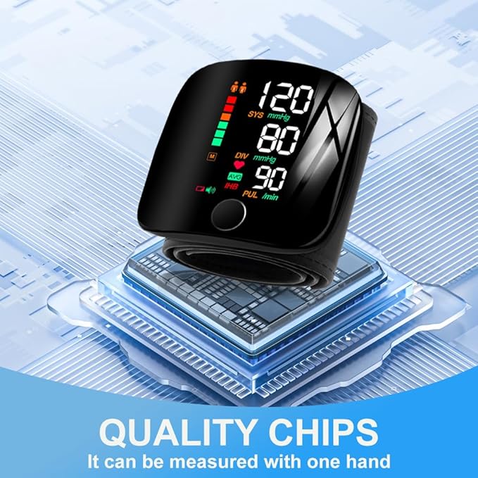 Wrist Electronic Digital Blood Pressure Monitor